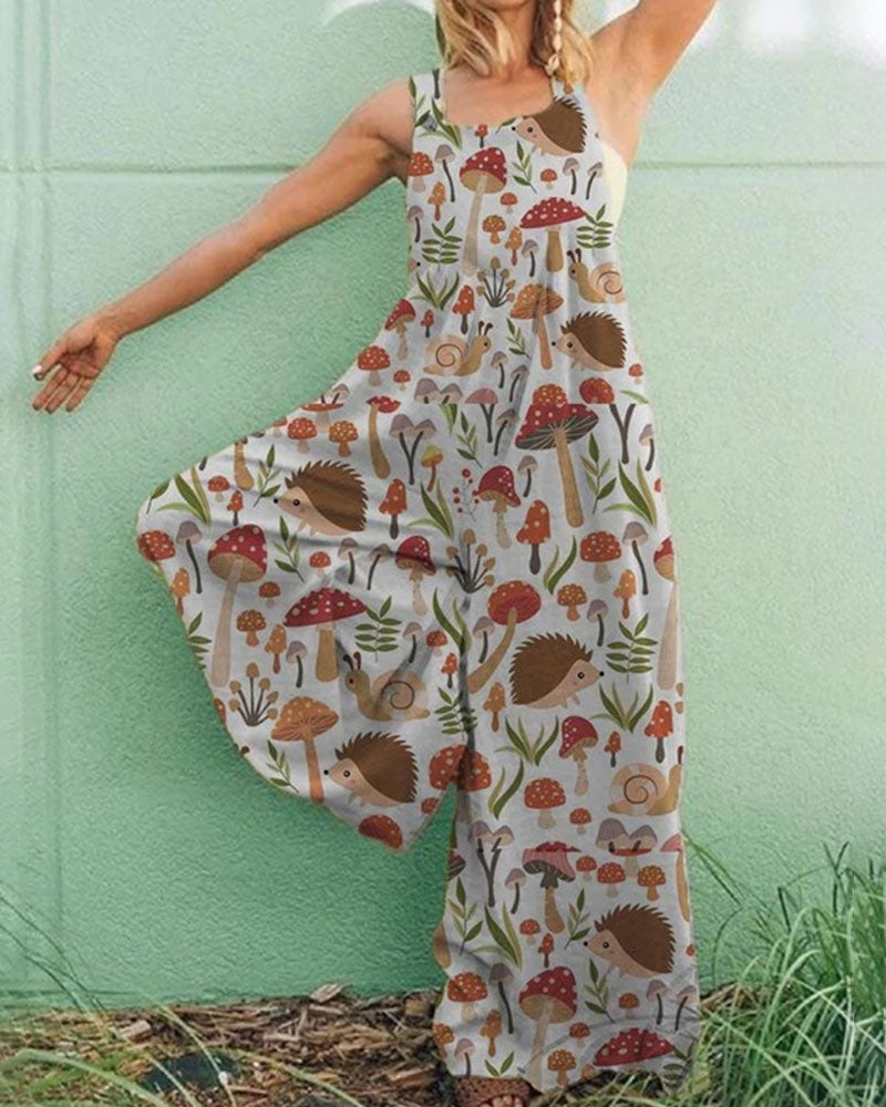 🎀 Whimsical Forest Jumpsuit