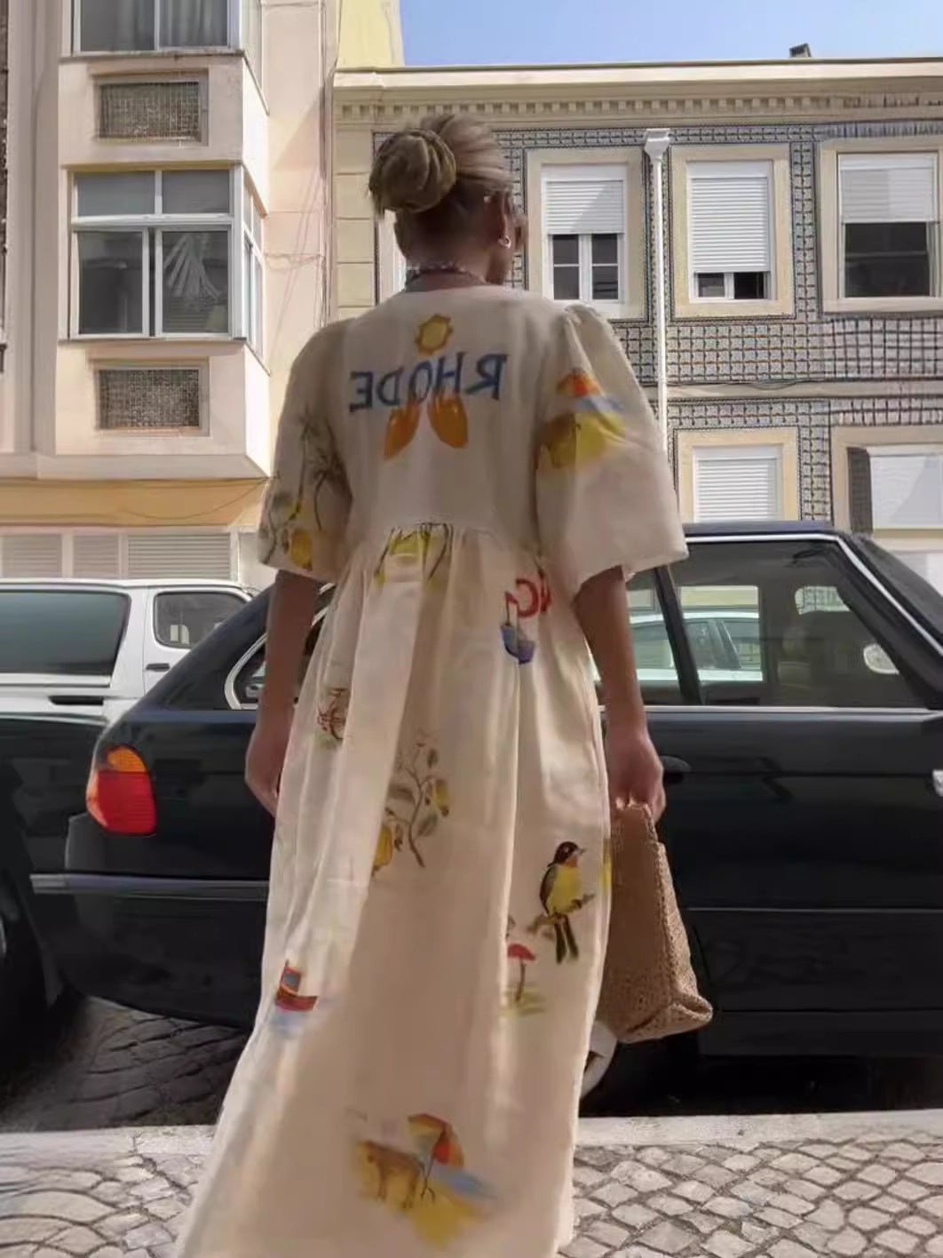 Nova haljina za plažu 2024. svježa i elegantna haljina
