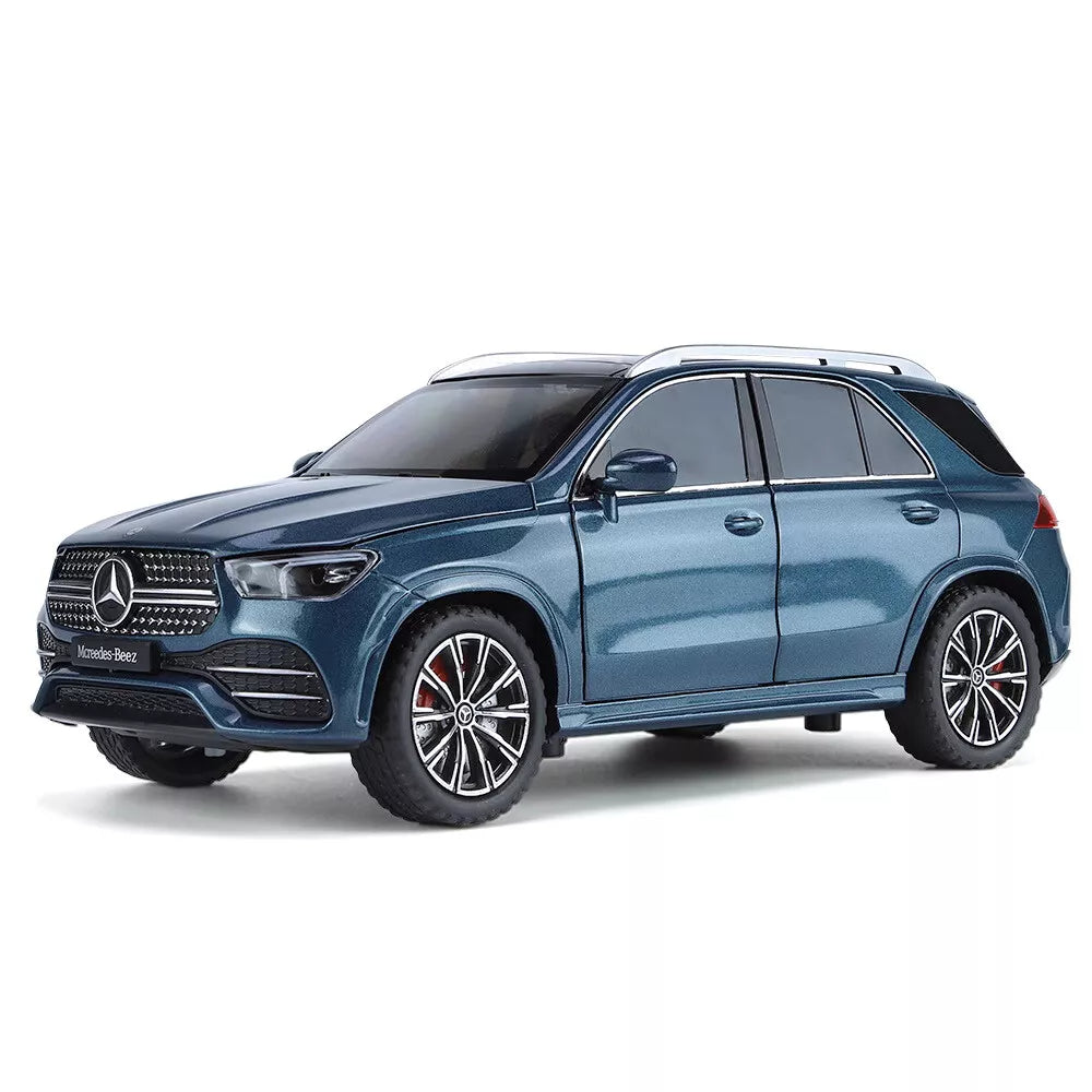 1:24 Алуминиева отлята под налягане кола играчка Mercedes-Benz GLE 350 със звук и светлина