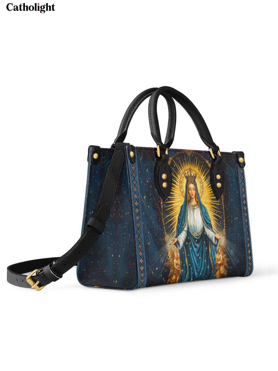 Catholight  Celestial Devotion Leather Bag