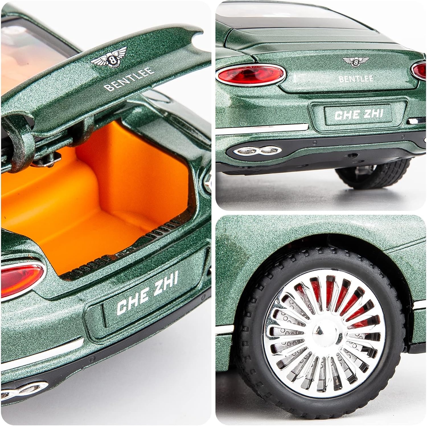 1/24 Bentley Continental GT Alloy Diecast Model Car
