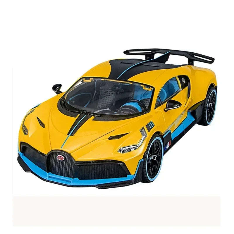 1:18 Bugatti Divo Sports Модел на лят под налягане автомобил