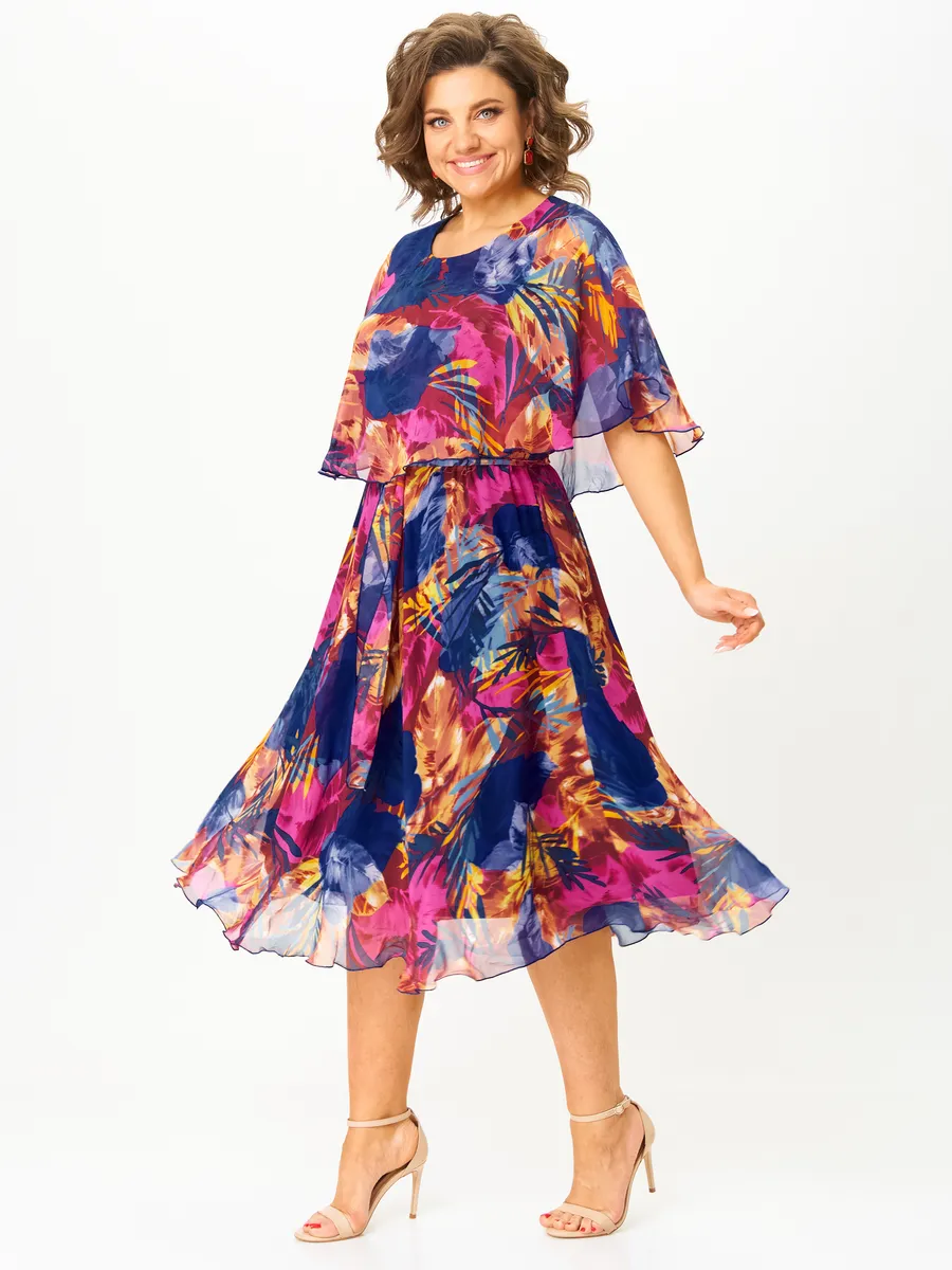 😎💃New products for summer💥[S-5XL]Loose chiffon dress in large size | Comfortable and airy, perfect for summer