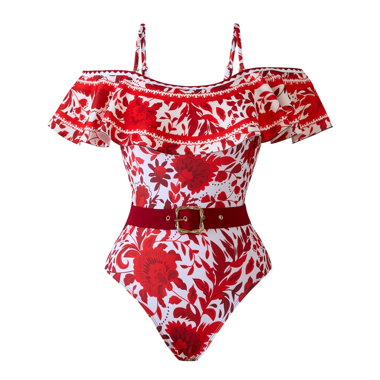 2025 New ✨ Retro printed Swimsuit Set 👙