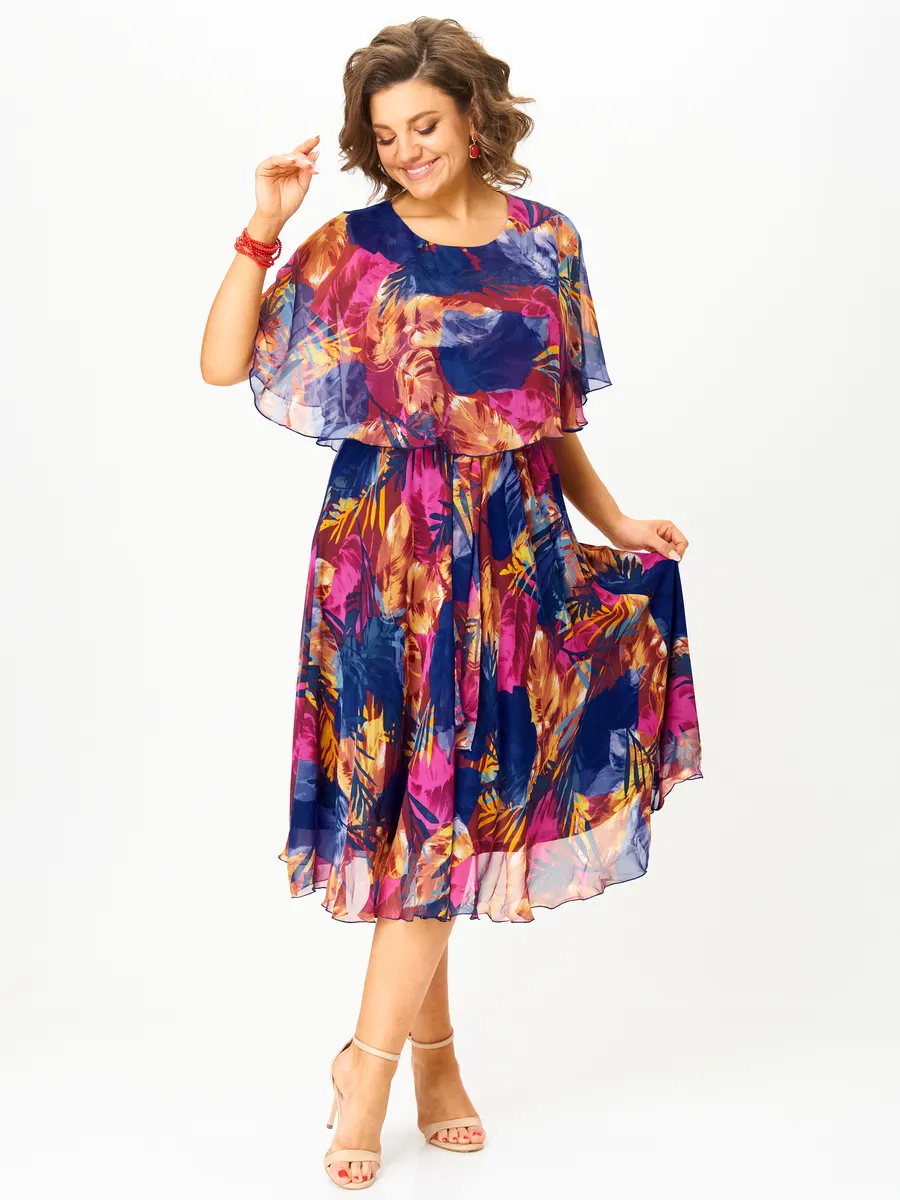 😎💃New products for summer💥[S-5XL]Loose chiffon dress in large size | Comfortable and airy, perfect for summer