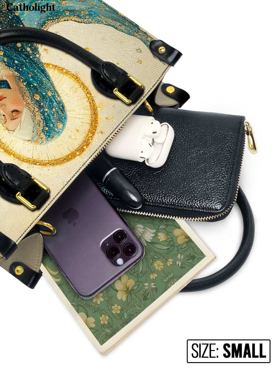 Catholight  Divine Mother’s Embrace Leather Bag
