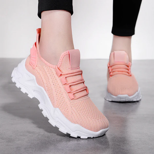 💖 Calçado desportivo feminino confortável e respirável