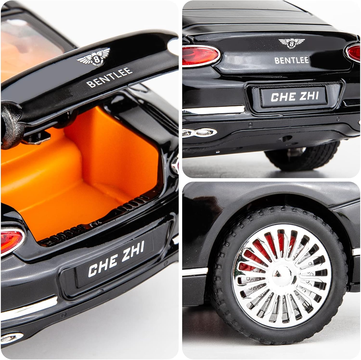 1/24 Bentley Continental GT Alloy Diecast Model Car