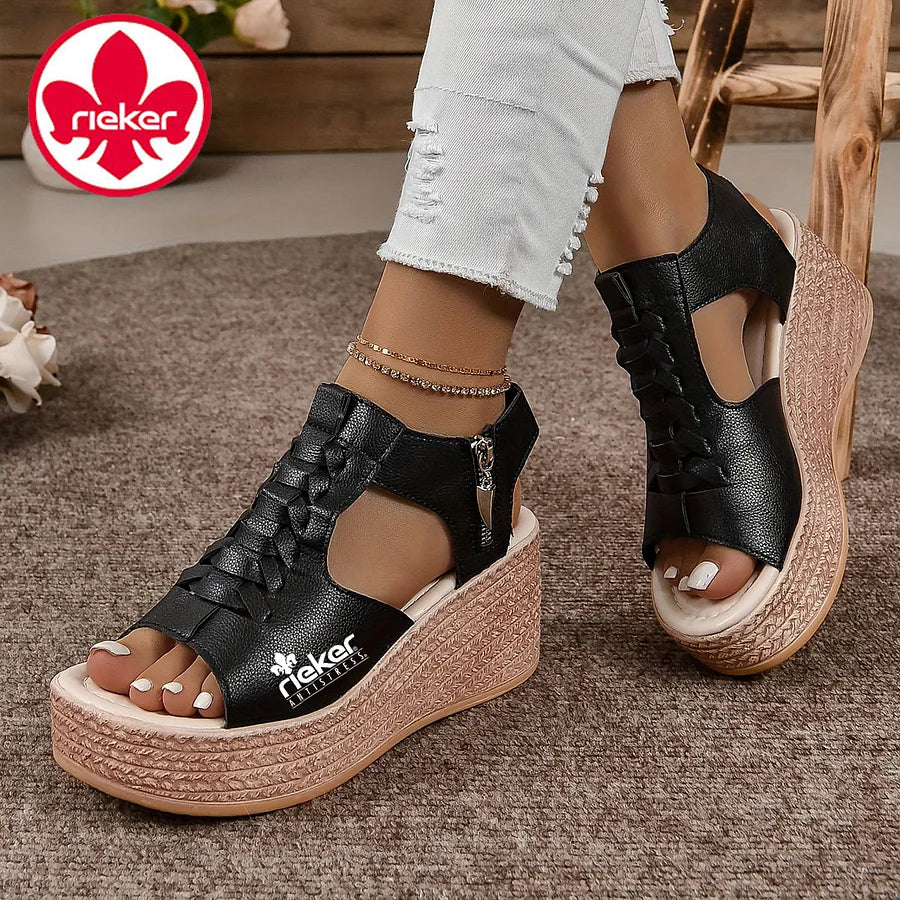 Nové dámske sandále na zips RIEKER®