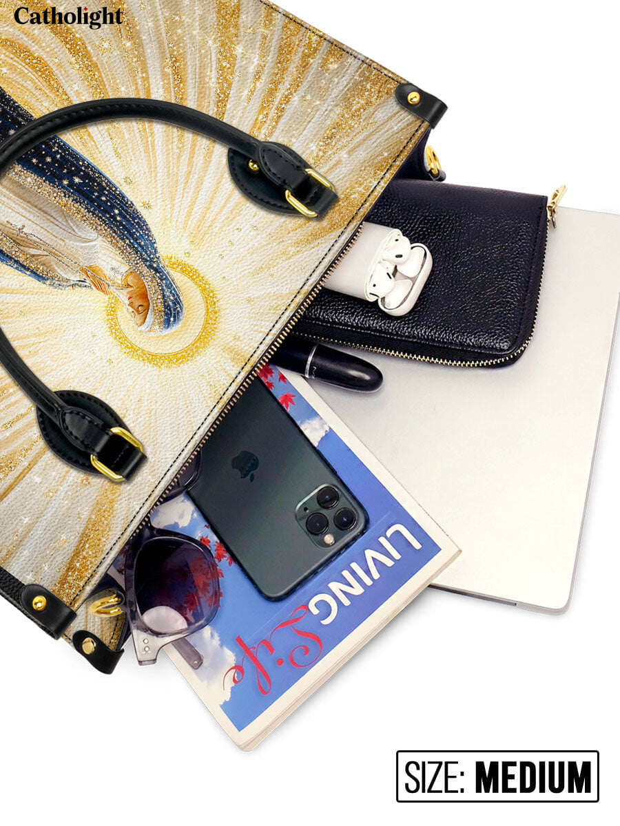 Catholight  Our Lady’s Eternal Glow Leather Bag