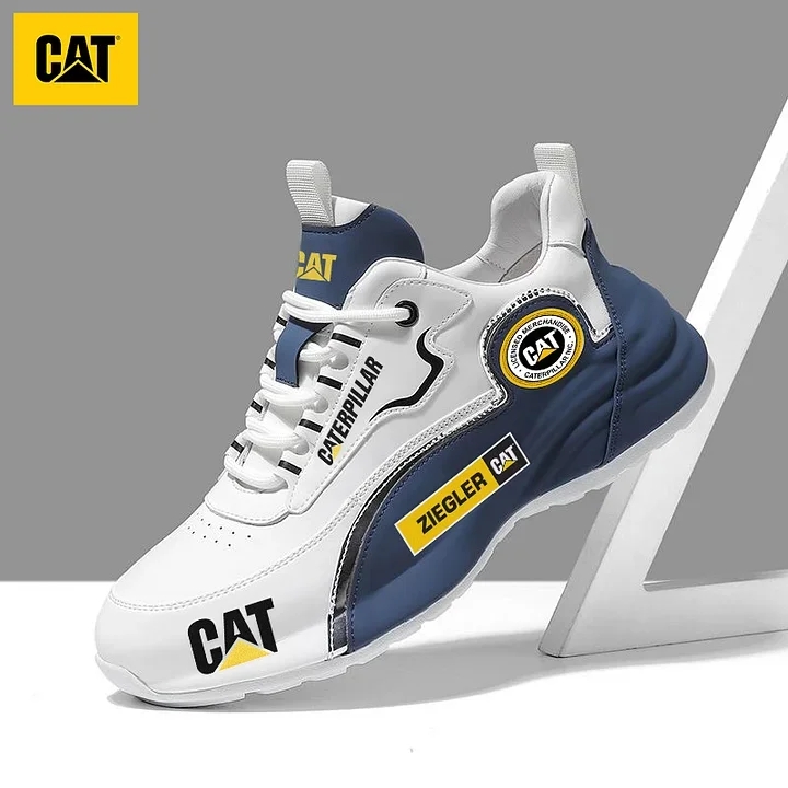 Caterpillar futócipő vastag bőr talppal és légpárnával