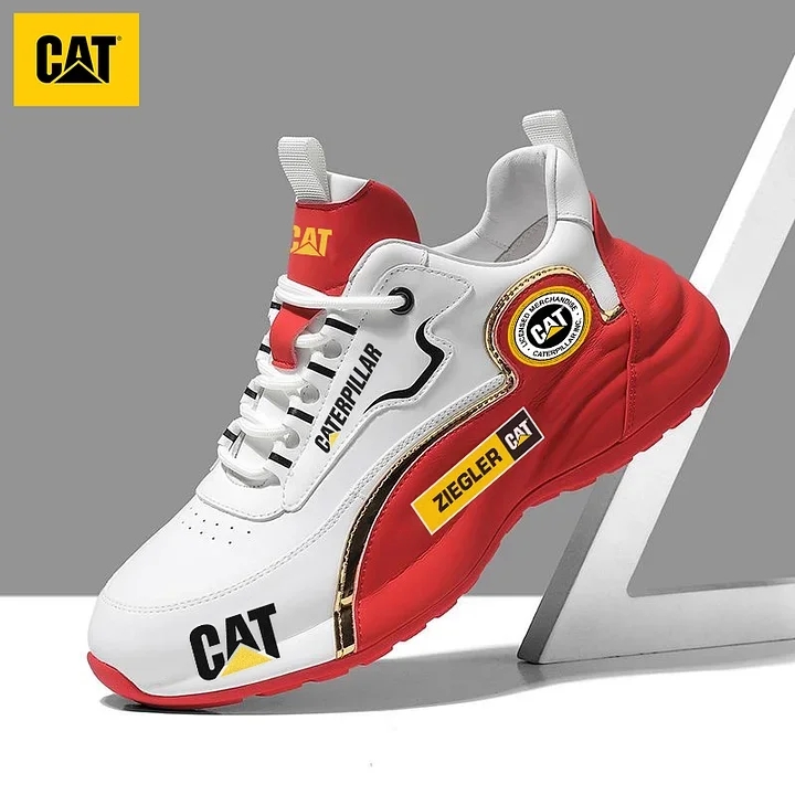 Caterpillar futócipő vastag bőr talppal és légpárnával