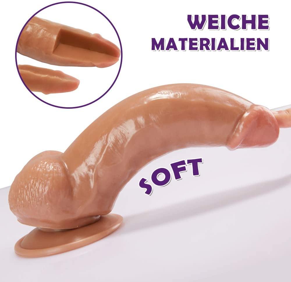 Realistické dildo Anální dildo s přísavkou