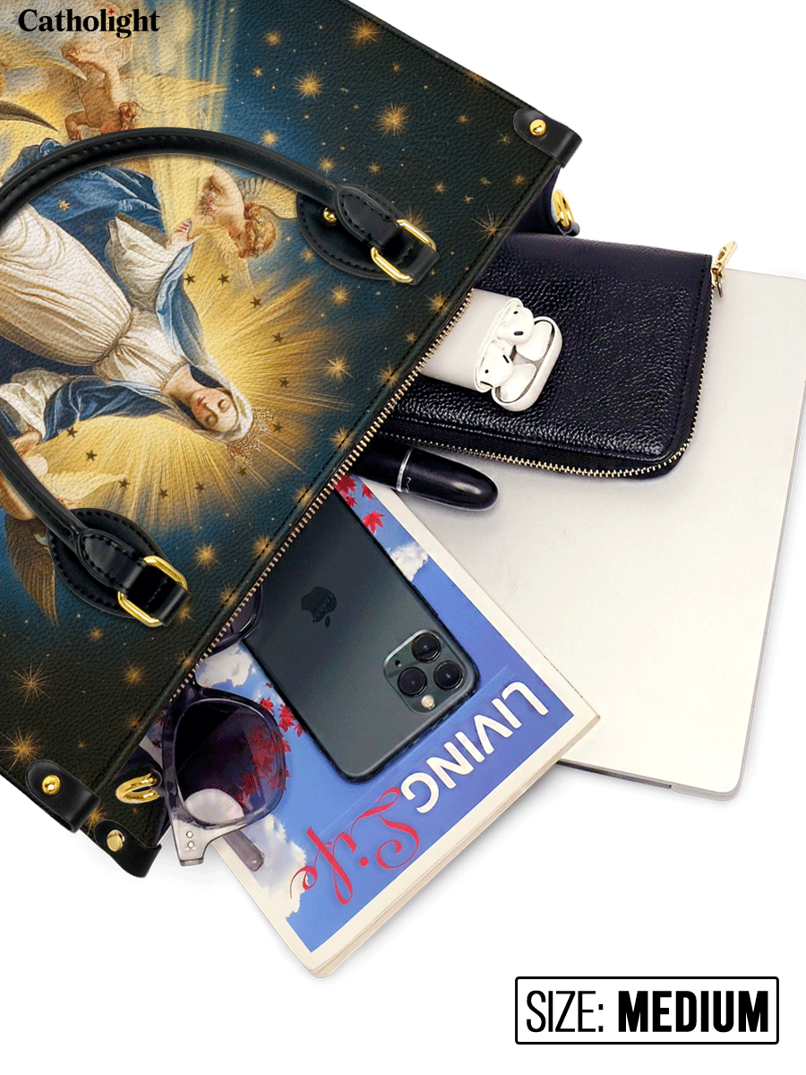 Catholight  The Queen of Heaven Leather Bag